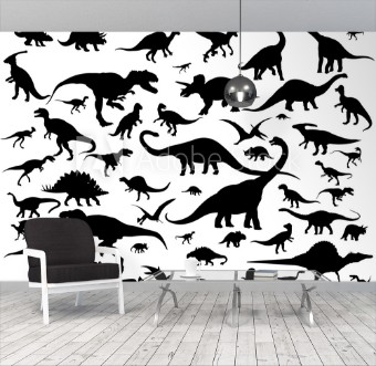 Picture of Dinosaurier Silhouetten